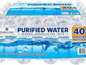 Member's Mark 40 Piece Purified Bottled Water