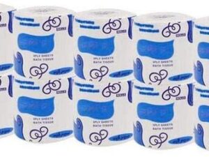 Toilet Tissue Paper, Silky & Smooth Soft Professional Series Premium 3-Ply Toilet Paper