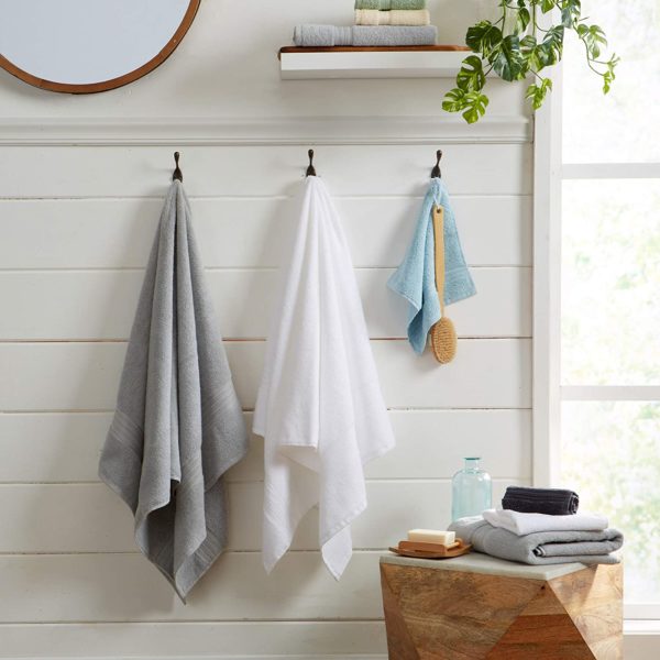 100% Cotton 4-Pack Bath Towel Set by Great Bay Home Shopping Exclusives 3