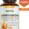 Ashwagandha 1300mg Made with Organic Ashwagandha Root Powder Shopping Exclusives