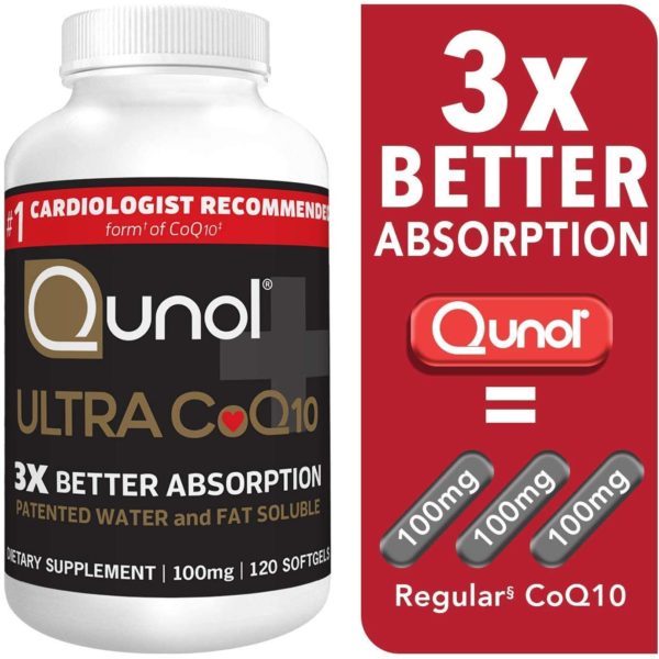 Qunol Ultra CoQ10 100mg Natural Supplement Shopping Exclusives