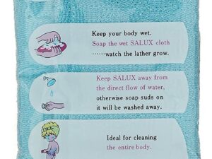 Salux Nylon Japanese Beauty Skin Bath Wash Cloth Shopping Exclusives 2