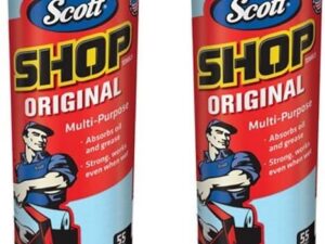 Scott 75130 Shop Towels 2 pack 2 rolls Shopping Exclusives