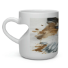 Adorable Cat Heart Shape Mug3