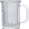 Clear Glass Coffee Mug by Lysenn Shopping Exclusives