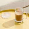 Clear Glass Coffee Mug by Lysenn Shopping Exclusives 3