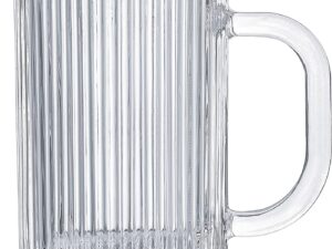 Clear Glass Coffee Mug by Lysenn Shopping Exclusives