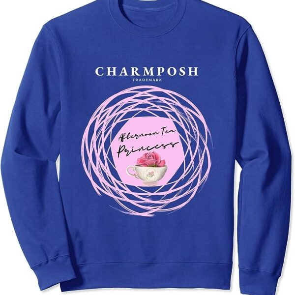 CHARMPOSH Afternoon Tea Princess Sweatshirt4