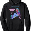 CHARMPOSH Fashion Rebel Girl Design Pullover Hoodie