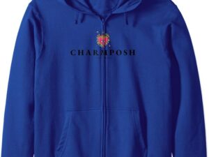 CHARMPOSH Heart Logo Zip Hoodie1