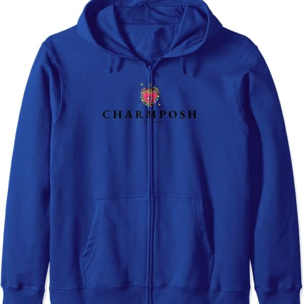 CHARMPOSH Heart Logo Zip Hoodie1