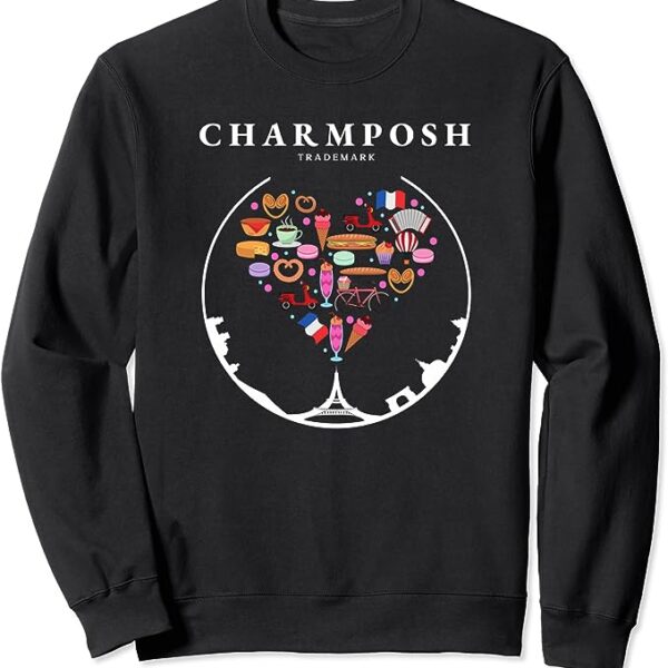 CHARMPOSH So Paris Chic Love Sweatshirt