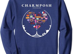 CHARMPOSH So Paris Chic Love Sweatshirt1