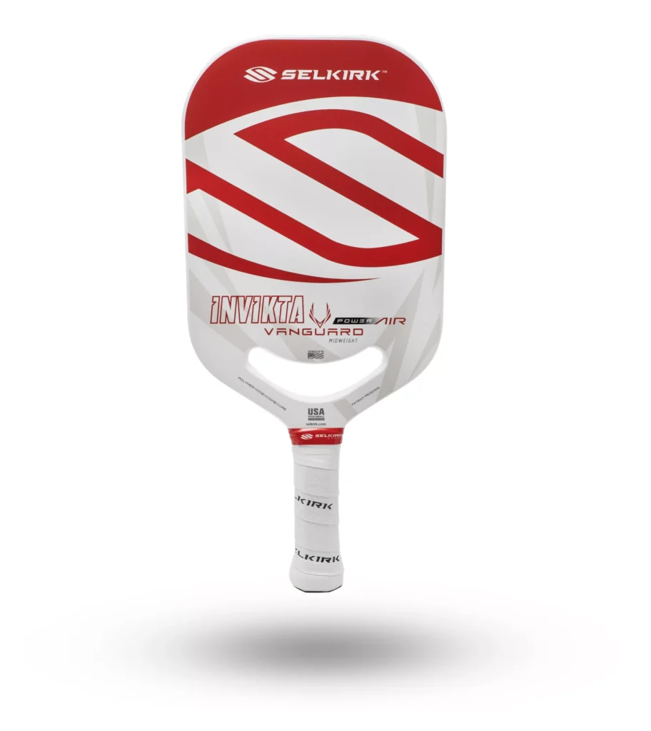 Selkirk Sport Power Air Invikta Pickleball Paddle Red_White @ShoppingExclusives.com