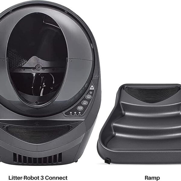 Litter-Robot 3 Connect & Ramp by Whisker - Automatic, Self-Cleaning Cat Litter Box1 ShoppingExclusives.com