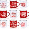 9 Hot Cocoa Bar Enamel Mugs by Yaomiao ShoppingExclusives.com