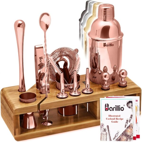 Copper Mixology Bartender Kit