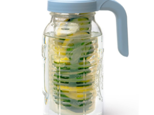 County Line Kitchen Glass Water Infuser Pitcher ShoppingExclusives.com