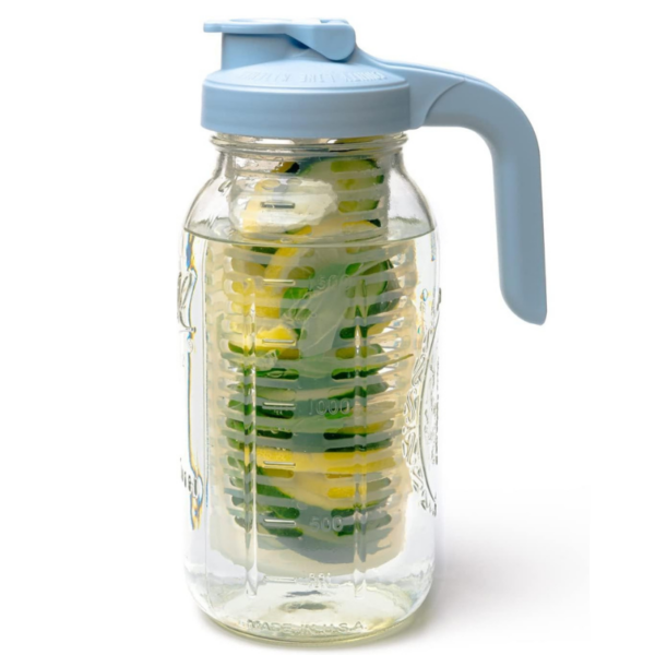 County Line Kitchen Glass Water Infuser Pitcher ShoppingExclusives.com