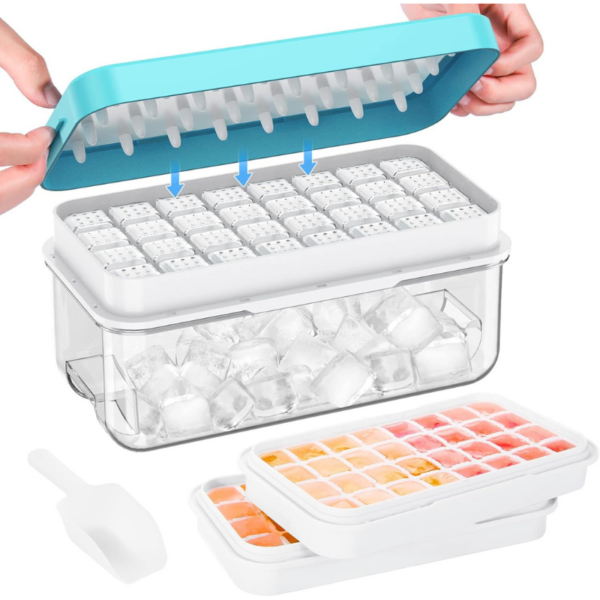 Ice Cube Tray with Lid and Bin, PHINOX ShoppingExclusives.com