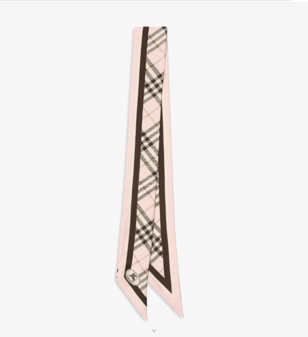Burberry Check Silk Scarf