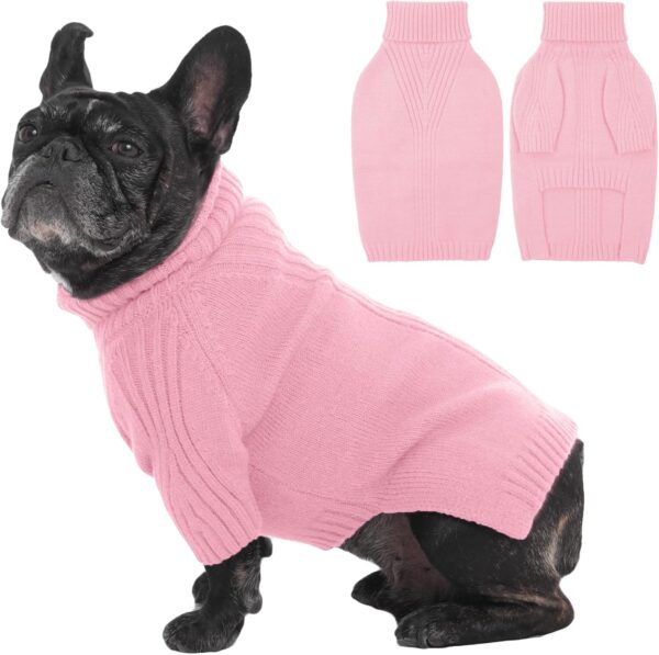 IECOii Dog Sweaters for Medium Dogs Girl