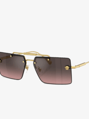 Versace 60MM Rectangular Sunglasses