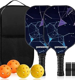 Aesthetic Pastel Pickleball Paddle Sets