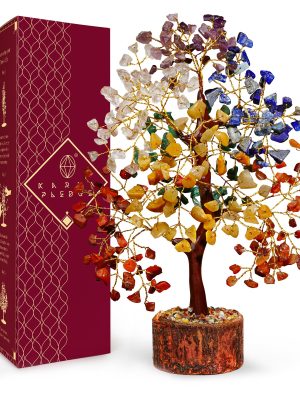 Chakra Tree of Life Crystal Decor