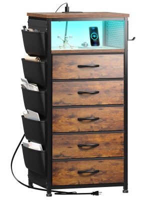 EnHomee Vertical Night Stand