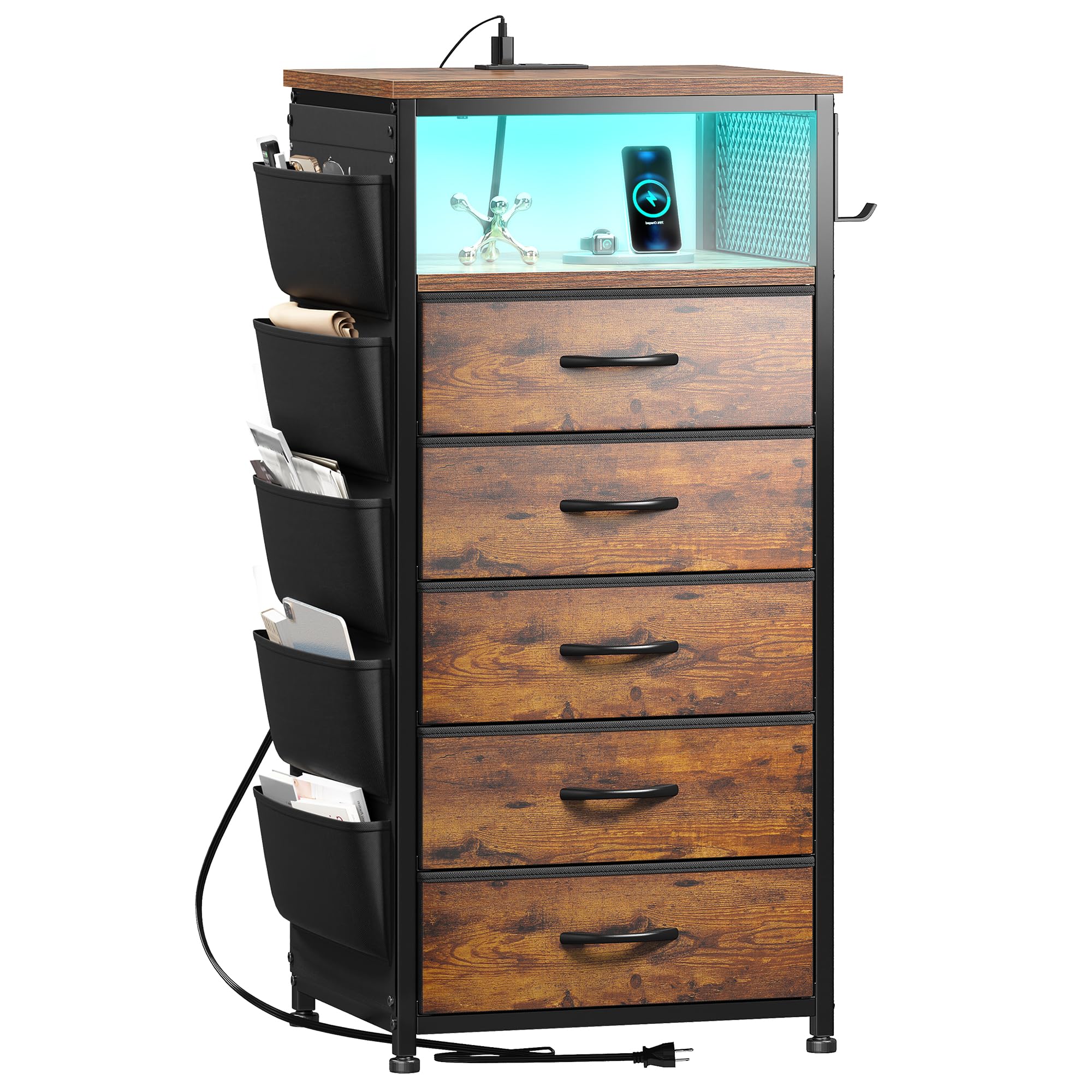 EnHomee Vertical Night Stand