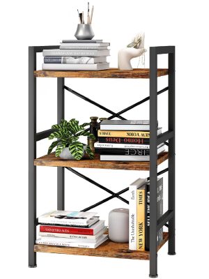 Homeiju Industrial Ladder Bookshelf