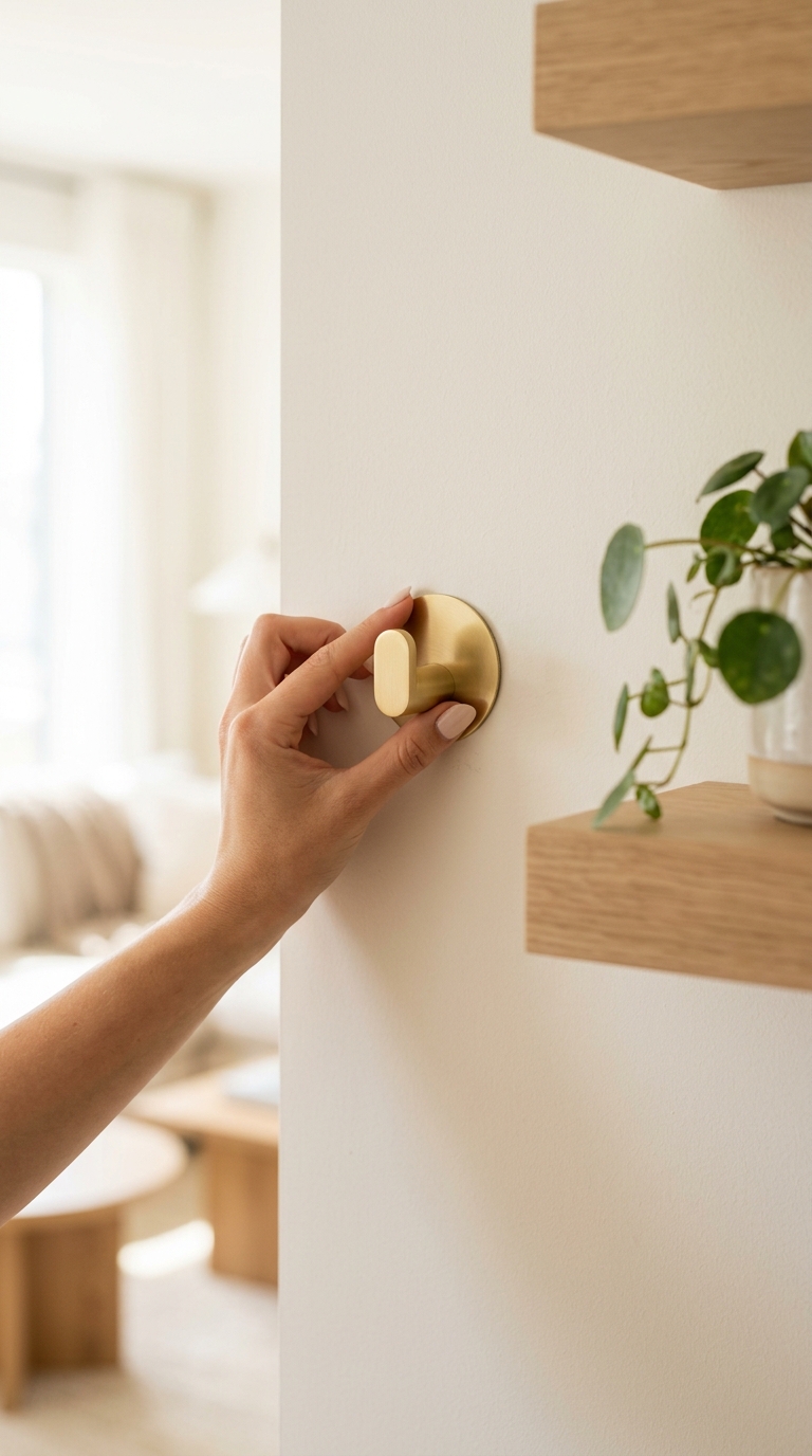 Renter-Friendly Hardware: The Warm Minimalism Guide