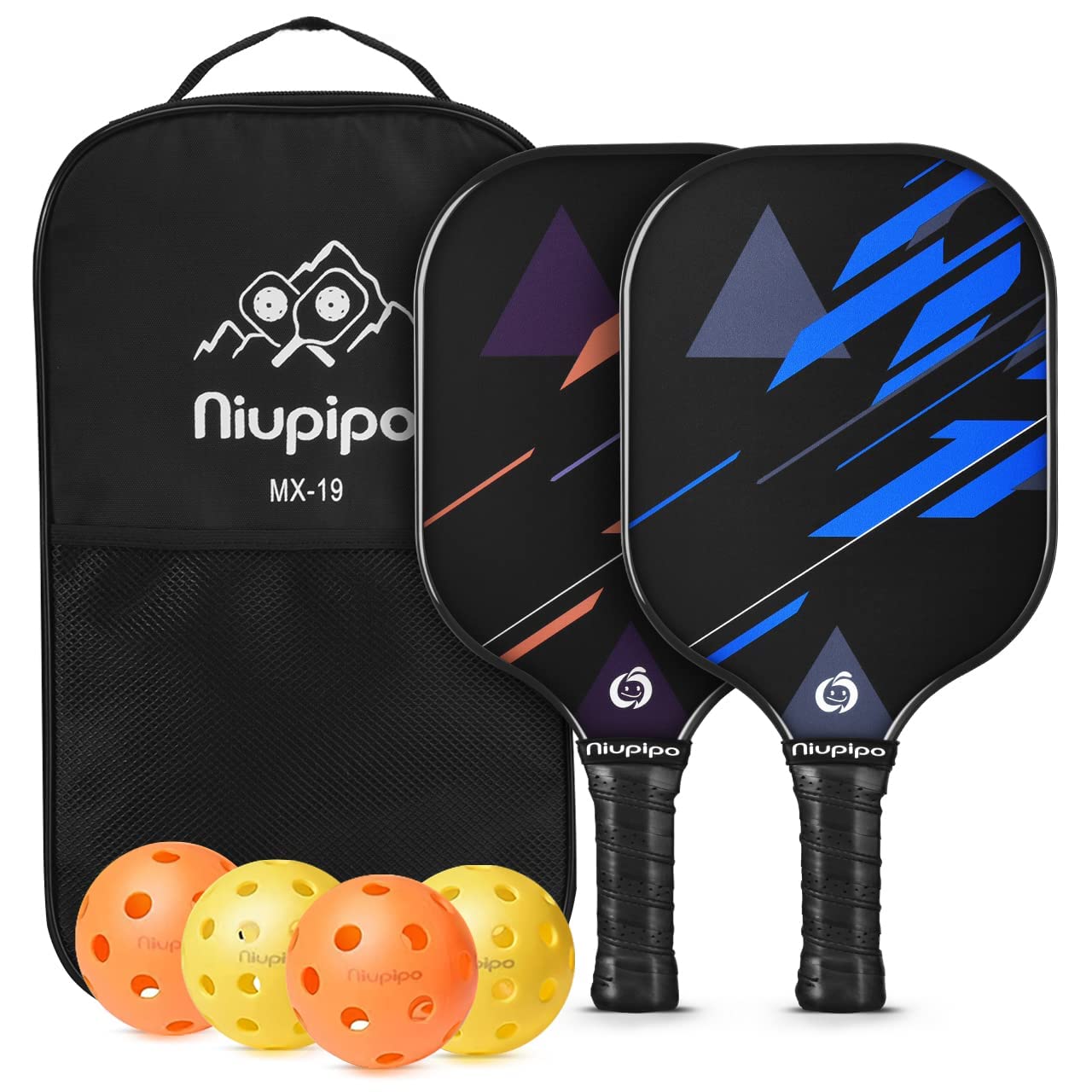 niupipo Pickleball Paddles Set of 2