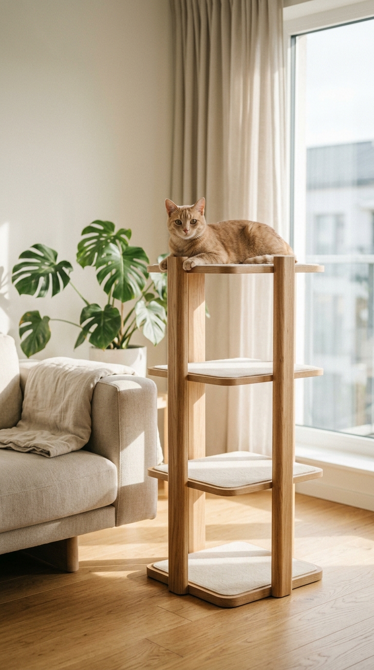 stylish cat furniture — modern cat furniture — aesthetic pet products — Stylish Cat Furniture Ideas for Modern Homes (in-article)