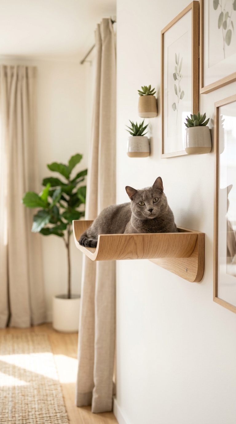 functional decor for cats — cat-friendly furniture — modern home decor for pets — Upgrade Your Cat's Lifestyle with Functiona (in-article)