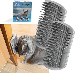 Self-grooming brushes and wall-mounted tools
