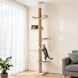 Multi-level cat trees for vertical territory