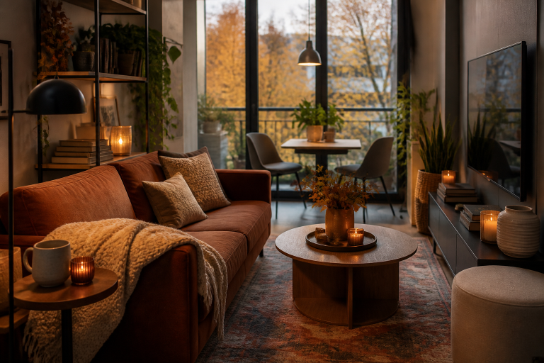 Renter-Friendly Fall Decor for Small Spaces (No Drilling)
